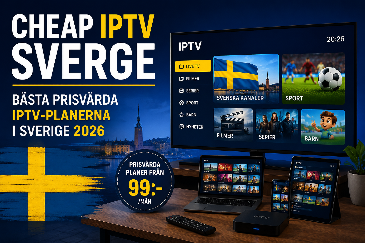 Cheap iptv sverge